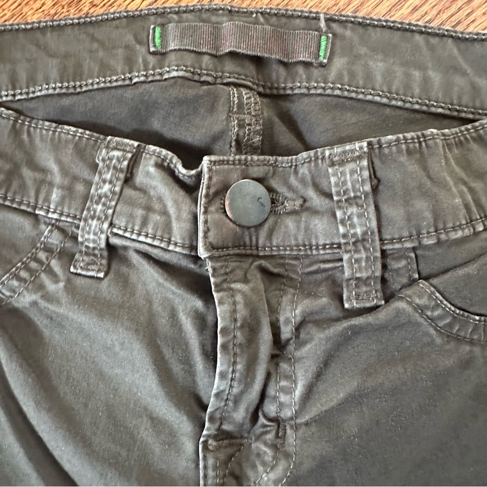 J BRAND West Point Olive Green Skinny Jeans - Picture 3 of 7